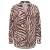 JDY blouse met zebraprint – donkerrood