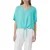 s.Oliver – female – Kortere blouse met relaxed fit van een linnenmix