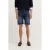 Bugatti Herren Jeans Bermuda in used-wash dessin