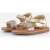 Shoesme Shoesme Sandalen goud Leer