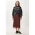 Pully Satin Lange Rok