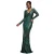 Strakke damesjurk Goddiva Modesty Two Toned Sequin
