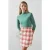 LK Bennett Lotta Mini Skirt Red Check
