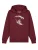 Watapparel Sweatshirt ‘ Surfing Spaceman ‘  bourgogne / wit