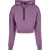 Dames sweatshirt met capuchon Urban Classics court terry-grandes tailles