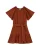WE Fashion Jurk  roestbruin