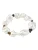 Pilgrim Armband ‘Rhythm’  bruin / zwart / wit