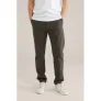 WE Fashion slim chino donkergroen