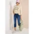 3/4 Slim Leg jeans in casual fit