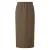 Structuur midi rok met split en elastische taille dames s.Oliver