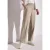 Street One Dames Twill broek met rechte pijpen in Grijs