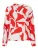 MORE & MORE Blouse  rood / wit
