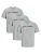 JACK & JONES Shirt ‘Basic’  lichtgrijs