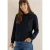 Cecil Dames Hoodie met borduursel in Blauw