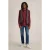 White Stuff Ls Utility Polo Dark Plum