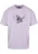 Mister Tee Shirt ‘Vive la Liberte’  pastelblauw / grijs / lichtlila / wit
