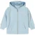 Minoti Meisjes Contrast Logo Full Zip Hoodie (Turquoise)