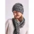 Jacquard-muts met luipaardpatroon