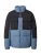 QUIKSILVER Outdoorjas ‘STAY PUFF’  navy / royal blue/koningsblauw / grijs