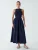 Willa Avondjurk ‘Liliana’  navy