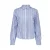Geisha Blouse Pinstripe Rhinestones 63566-21 Blouse 600 Light Blue