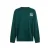 Shoeby sweater met backprint en tekst – donkergroen