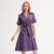 Katoenen trench-coat jurk