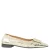 Babouche leren loafers goud