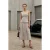 Strapless Blouse en Hoge Taille Midi Rok Set