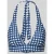 Marc O’Polo Bikinitop met halter model ‘GINGHAM TRIANGLE TOP’