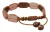 Nialaya multicolor kristallen logo verfraaide verstelbare damesarmband