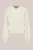 WE Fashion – Dames bomberjack met structuur – Regular fit – Ecru –