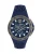 Plein Sport Analoog horloge ‘Thunderstorm’  navy / zilver / wit