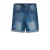 4PRESIDENT denim short medium blue denim