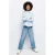 Mango Kids overhemd met krijtstreep – lichtblauw