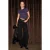 Slim fit cropped T-shirt met ronde hals