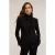 Motivi Single-breasted Viscose Blend Blazer Black