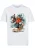 Mister Tee Shirt  grijs / oranje / zwart / wit