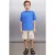 Oversized T-shirt met ribstructuur en ronde hals