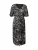s.Oliver BLACK LABEL Jurk  zwart / wit