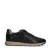 No Stress leren sneakers zwart