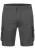 INDICODE JEANS Cargobroek ‘Lanny’  antraciet