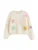 Next Trui  lichtbeige / geel / pastelgroen / pastelroze