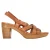 Fratelli Rossetti Blok Haksandalen in Bruin Leder