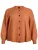 Zizzi Gebreid vest ‘Cavista’  oranje