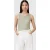 AllSaints Rina Ramskull Tank Abbey Stone Green