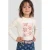 Orange Stars longsleeve met print – ecru