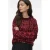 VERO MODA trui donkerrood gebreid