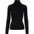Urban Classics Dames/Dames Gebreid Schildpad Hals Sweatshirt (Zwart)