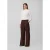 s.Oliver wide leg high waist broek bruin